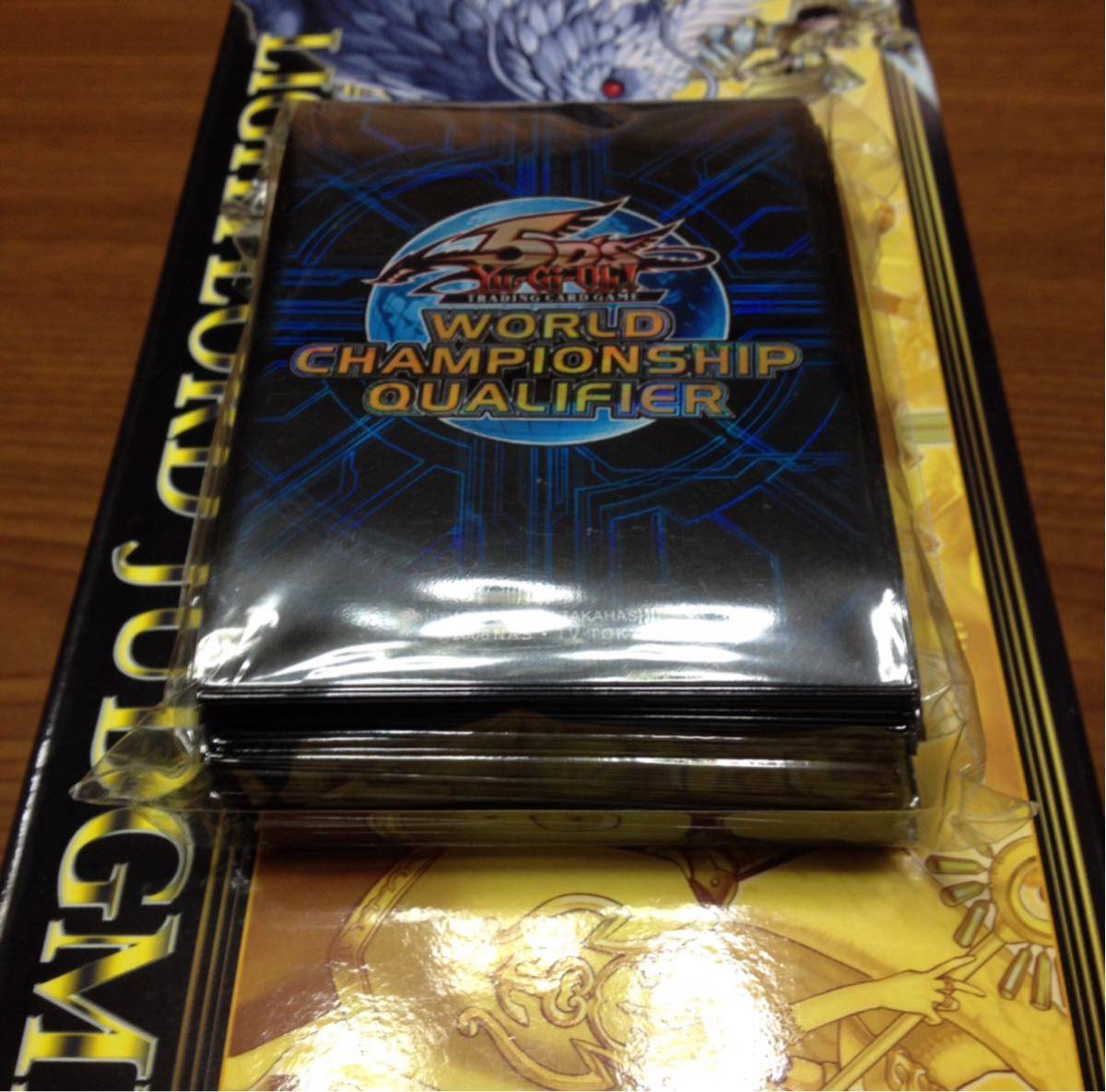 遊戯王 WCQ 5D's 2010 スリーブ 青 ブルー 71枚 使用済み 【公式通販】
