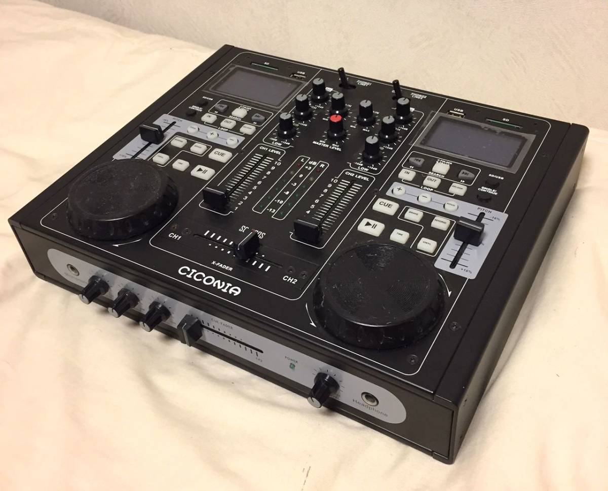 CICONIA DJ MIXER SYSTEM ミュージックミキサー sd-200s
