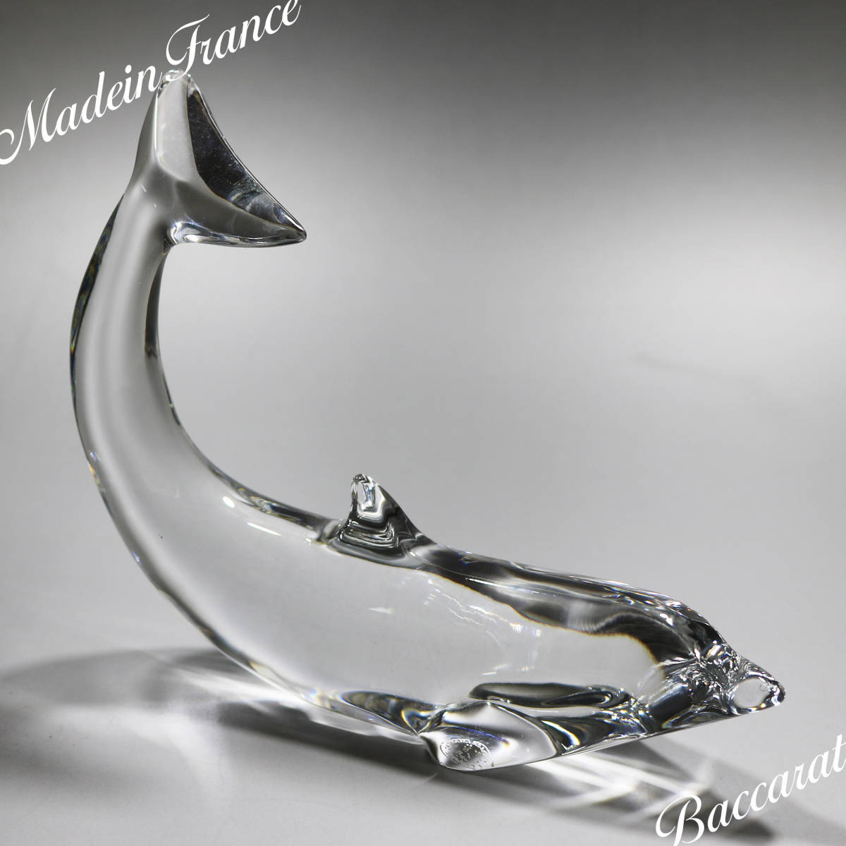 バカラ ドルフィン ブルー フィギュリン フィギュリン
