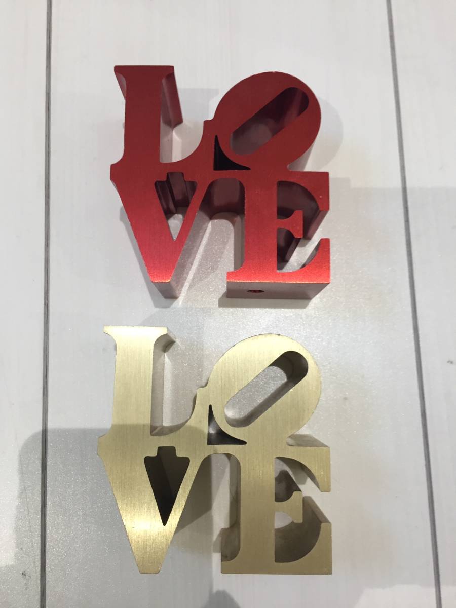 ロバート・インディアナ LOVE ペーパーウェイトレプリカ 本体のみ