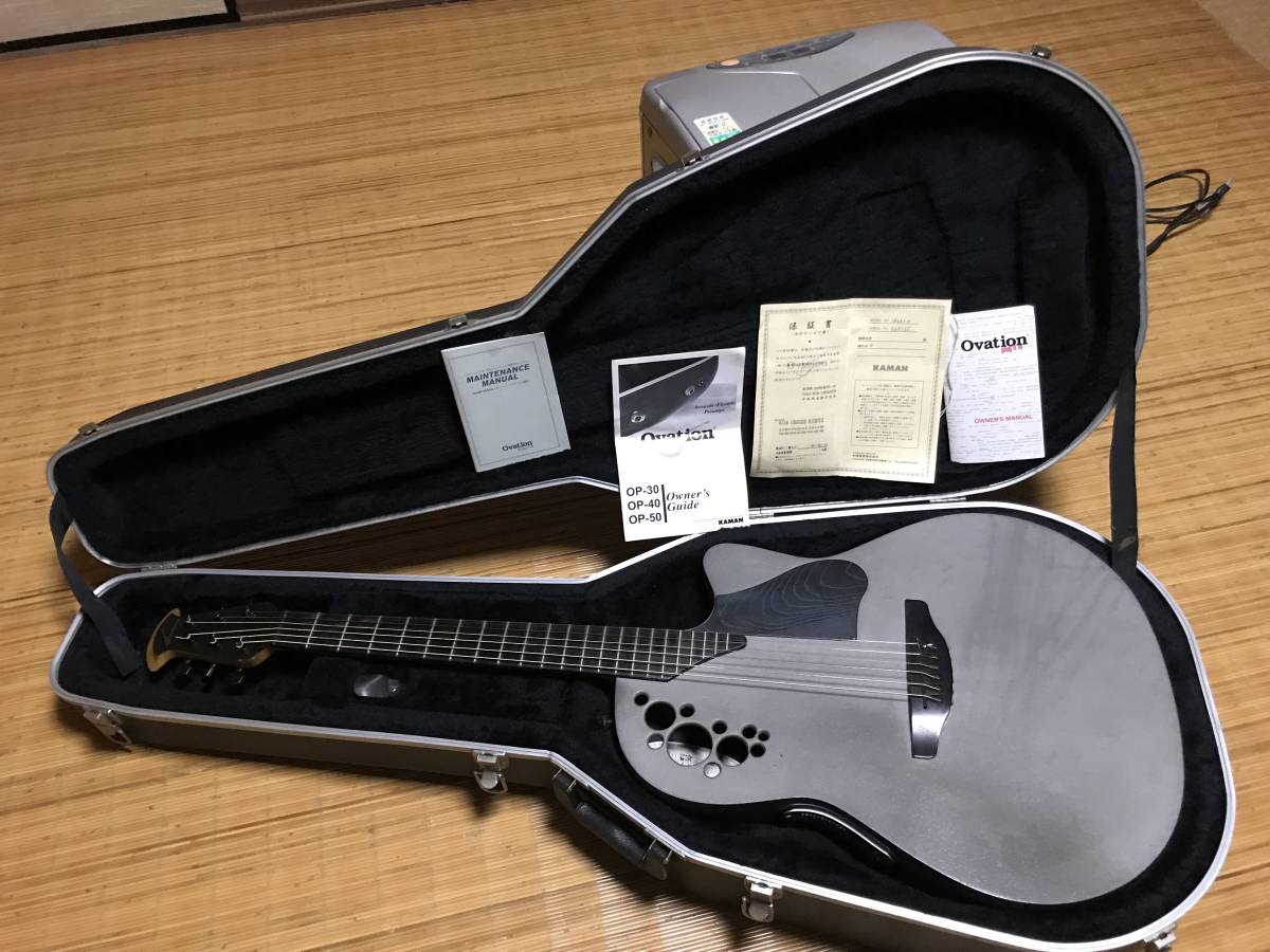 Ovation 1868 Kaman製／純正ハードケース Ovation 1868 Kaman製／純正