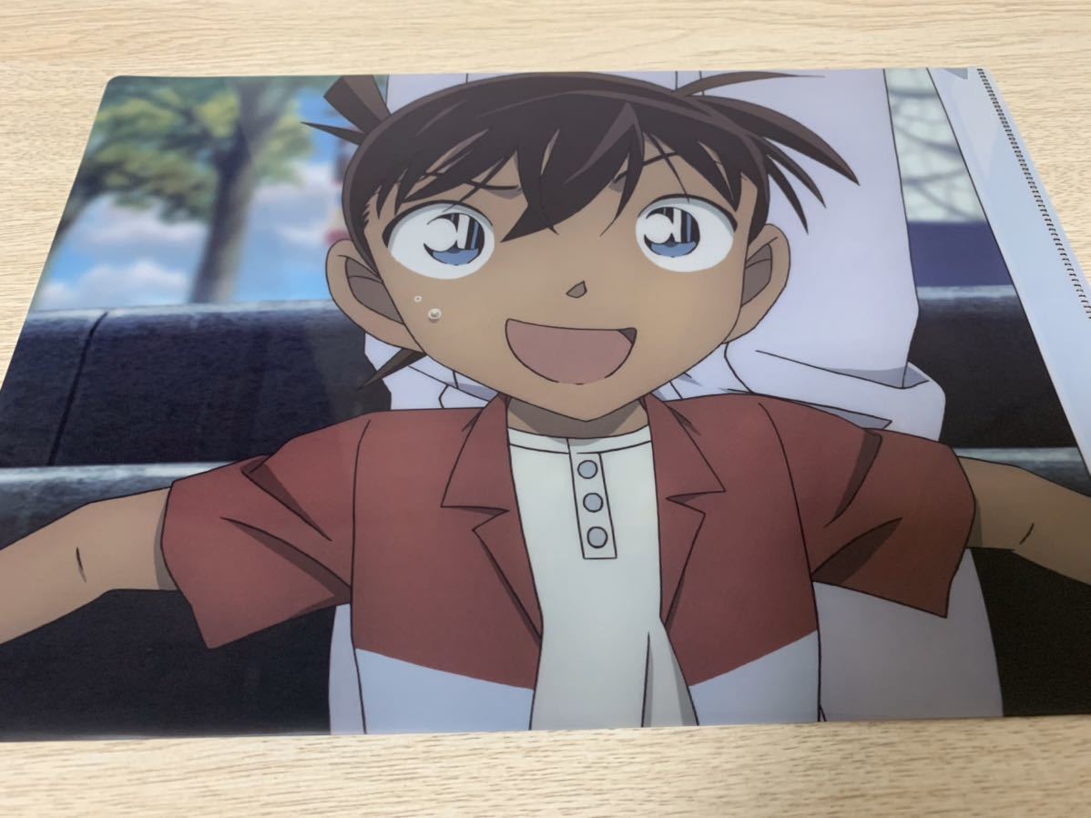 名探偵コナン 紺青の拳 場面写クリアファイルセット 工藤新一 毛利蘭