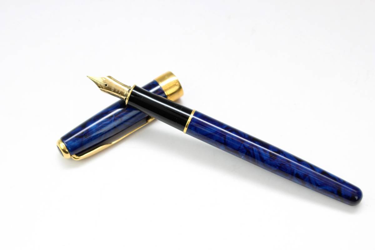 Parker SONNET ブルーマーブル万年筆＆ボールペン＆ペンシルセット
