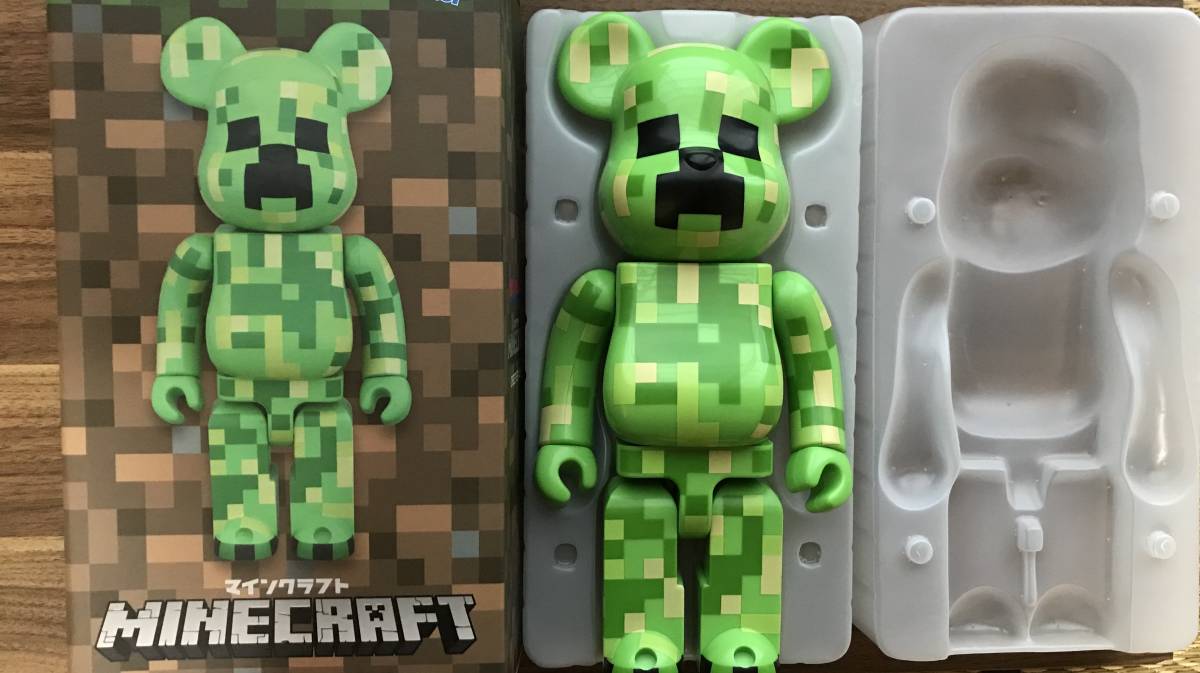 ベアブリック マインクラフト クリーパー400% BE@RBRICK Minecraft