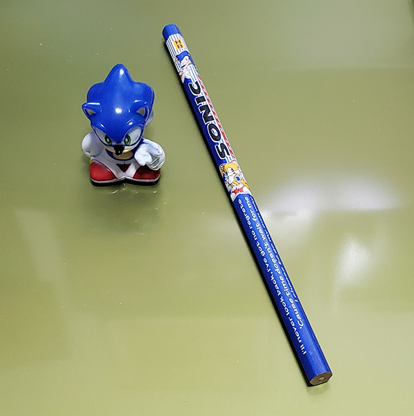 新品未開封】ソニック・ザ・ヘッジホッグSEGA 色鉛筆筆箱レトロ