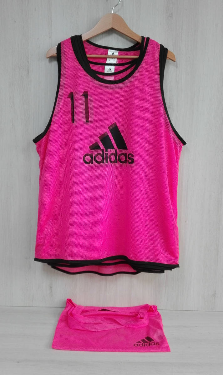 adidas ビブス adidas アディダスビブス 10枚セット オレンジ adidas