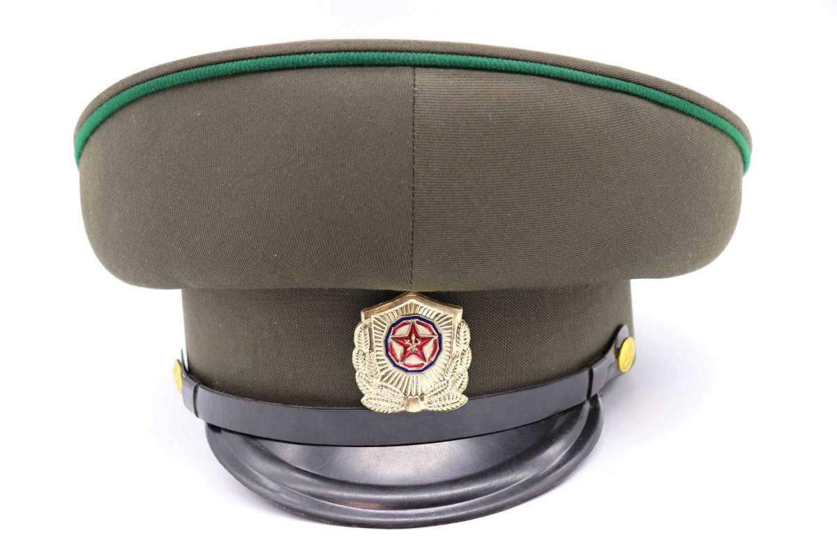 中田商店 製 朝鮮人民軍 軍官用戦闘帽 】北朝鮮 略帽 軍帽 北