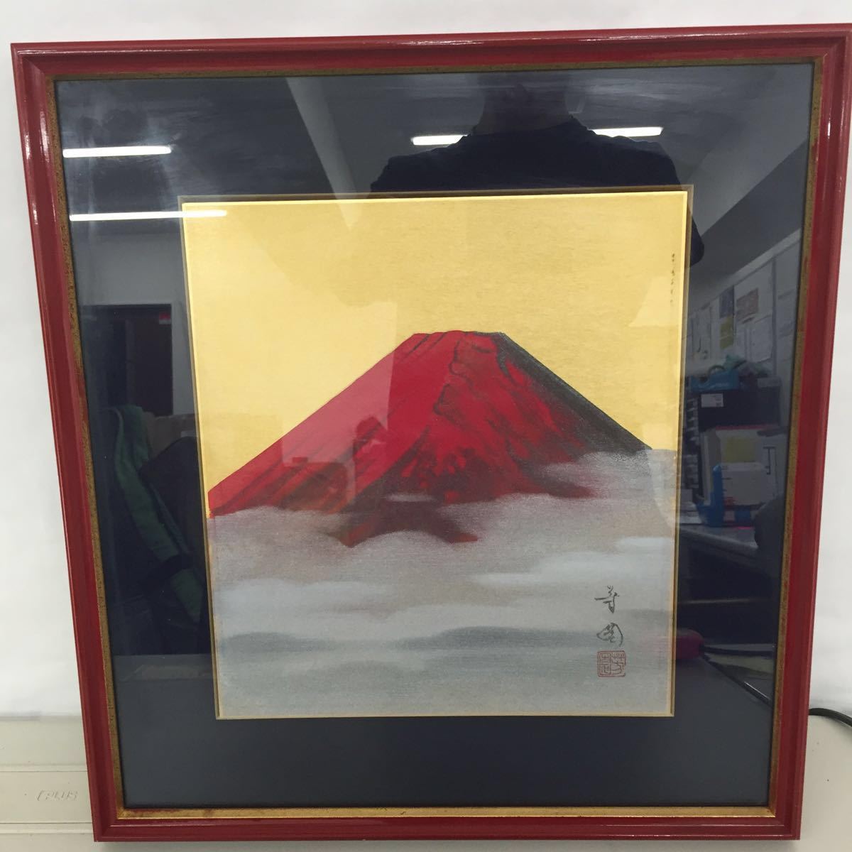 赤富士 作者田中芳園 保証書付 赤富士 作者田中芳園 保証書付 Yahoo