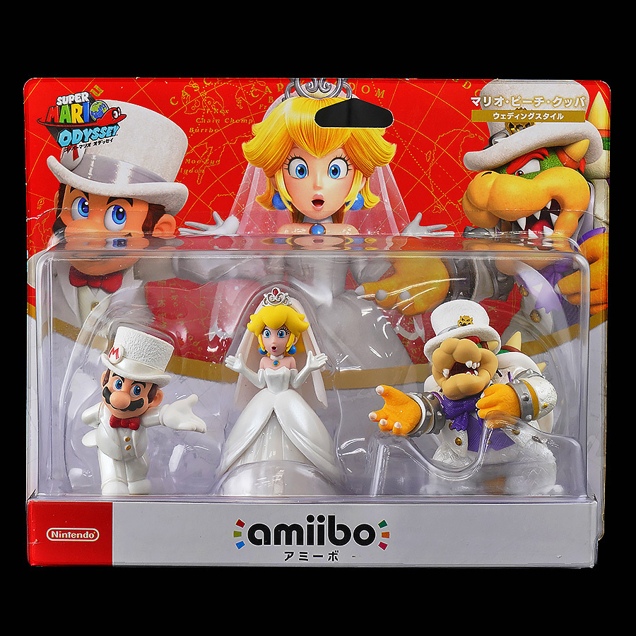 アミーボ スーパーマリオ トリプルウェディングセット 任天堂 クッパ
