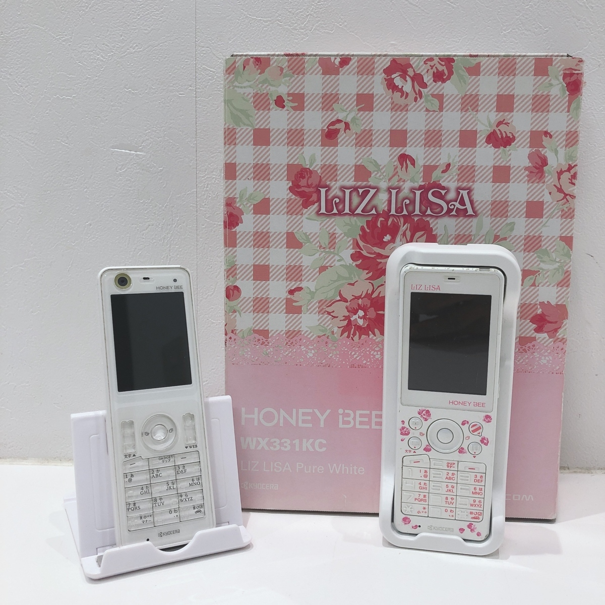 WILLCOM ウィルコム HONEY BEE 2<LIZ LISAモデル＞ WILLCOM、「HONEY