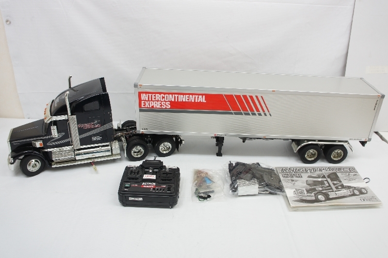 タミヤ 1/14RCトレーラーヘッド・ナイトハウラー フルオペレーション