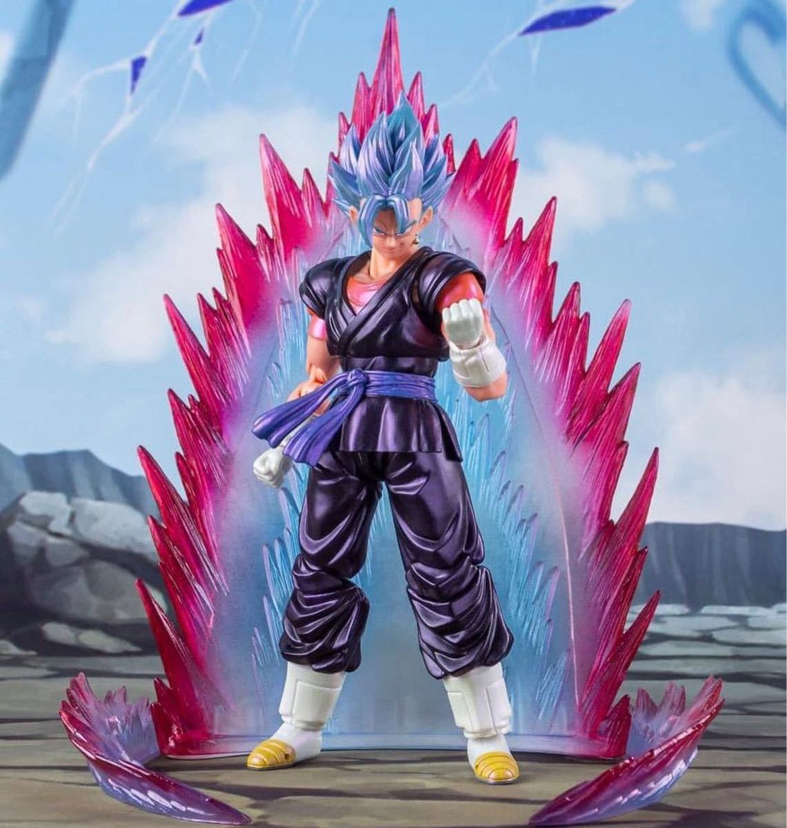 非 S.H.Figuarts ドラゴンボール ベジットブルー 界王拳 バージョン