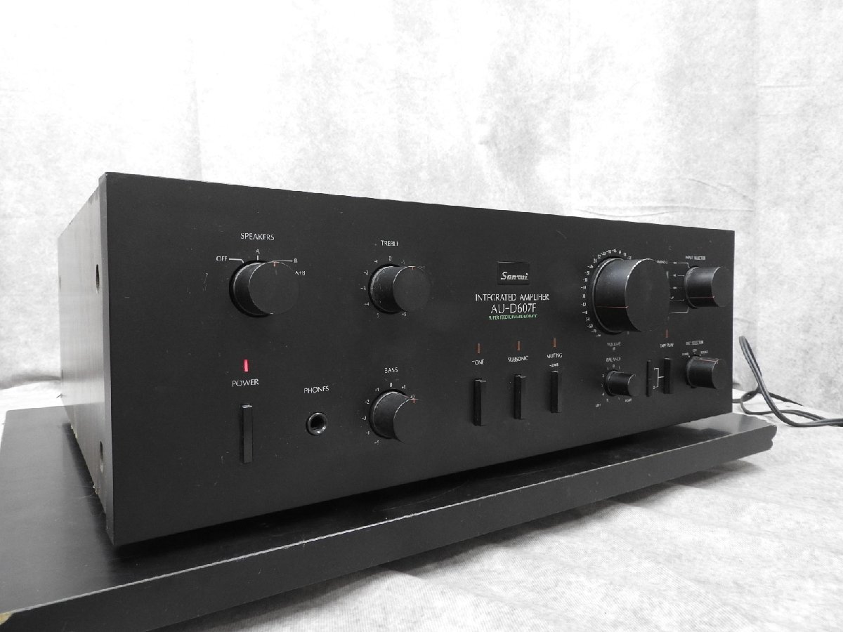 サンスイ 音だし確認 AU-D707F EXTRA プリメインアンプ AU-D707F EXTRA