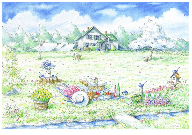 ジグソーパズル 内田新哉 グリーンゲイブルズ 1000ピース Amazon