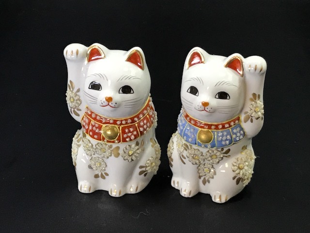 時代 アンティーク 黒猫 眠り猫 置物 レトロ 古道具 縁起物 時代