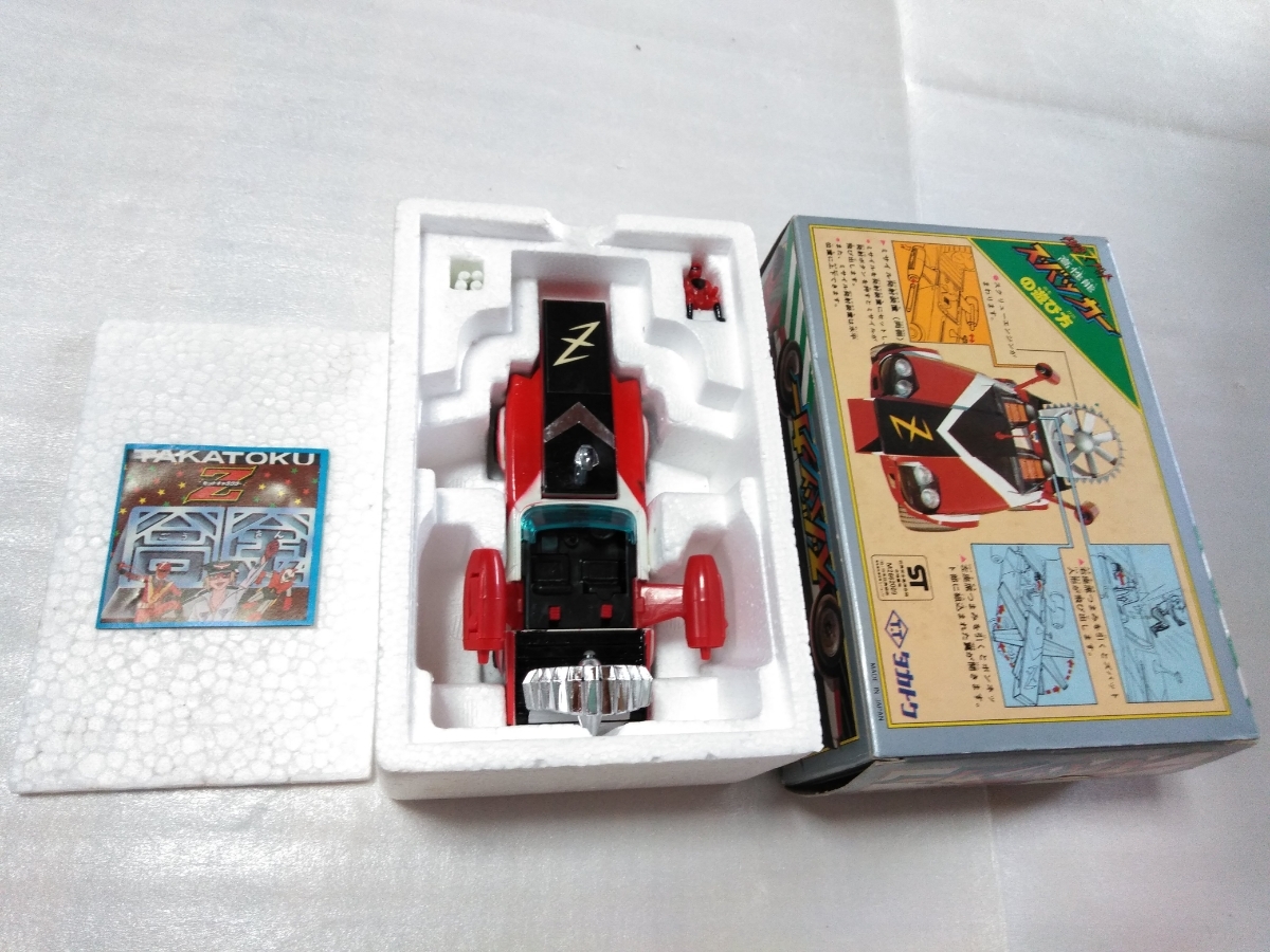 ⚠️レア 当時物 タカトク 快傑Zバット ズバット ズバッカー 超合金