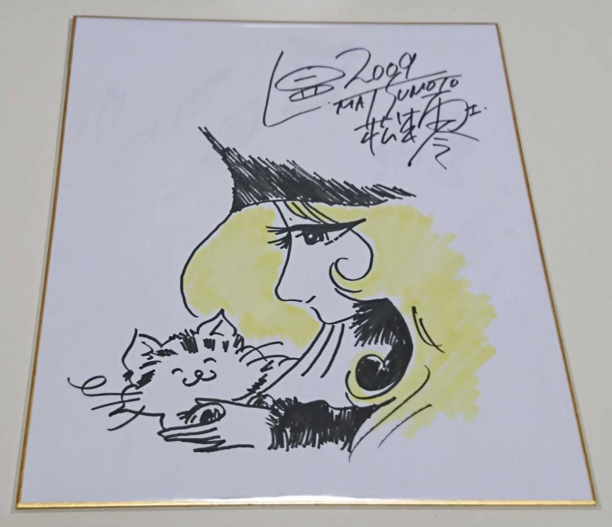 松本零士 サイン色紙 銀河鉄道999 メーテル Yahoo!オークション