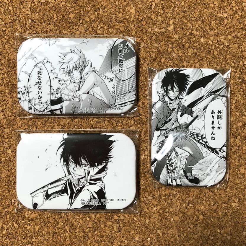 リボーン 雲雀 原作 缶バッジ2点セット