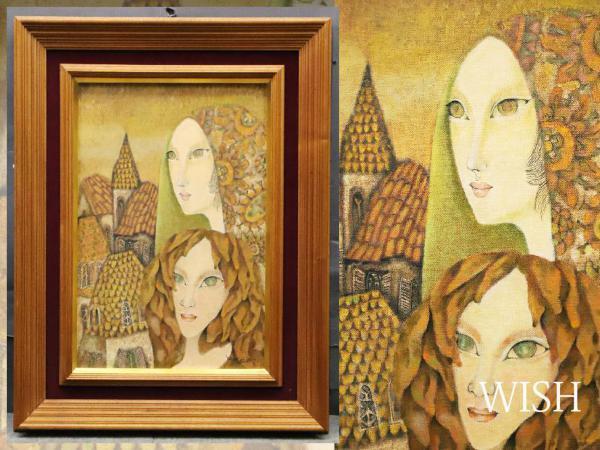 吉田正雄先生の油絵、南国の女、アンティーク 吉田正雄先生の油絵