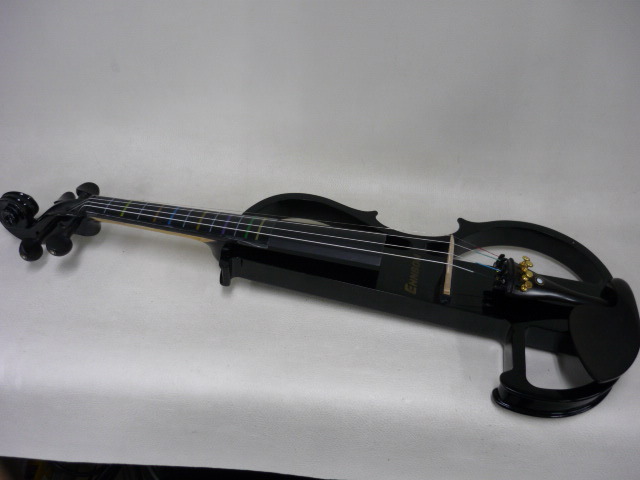 Ennbom エレキヴァイオリン サイレントバイオリン HVPV-30 4/4 弓