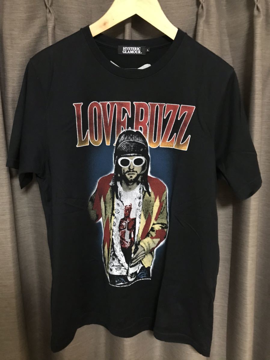 ヒステリックグラマーカートコバーンロンTニルヴァーナキムタク長袖