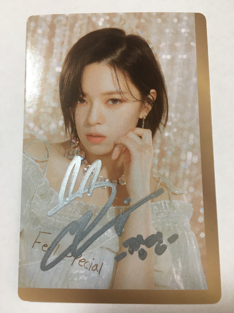 TWICE ジョンヨン 直筆サイン入りチェキ BDZ TUTAYA