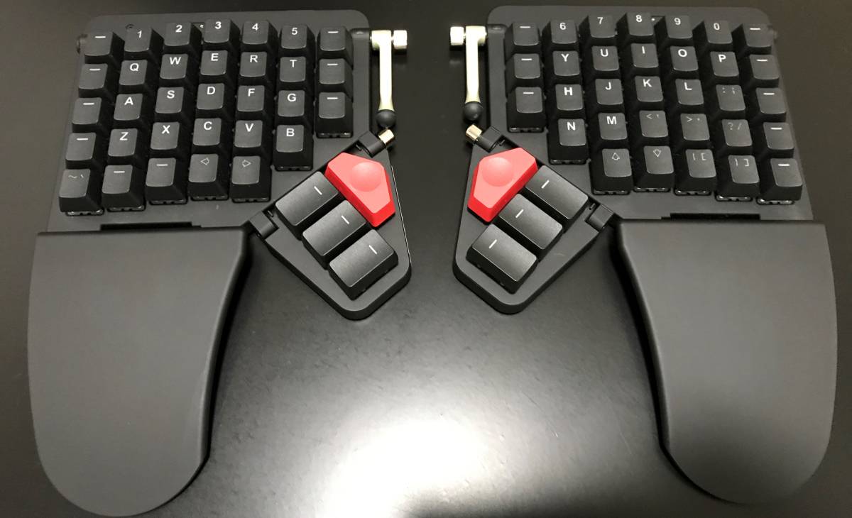 ZSA Moonlander Mark Moonlander Mark I Dark Matter Black I tried