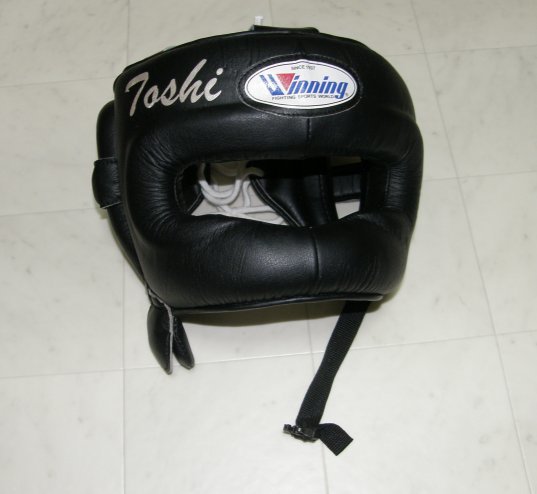 ウイニング Winning ヘッドギア 黒 L ウイニング ヘッドギア 黒 L