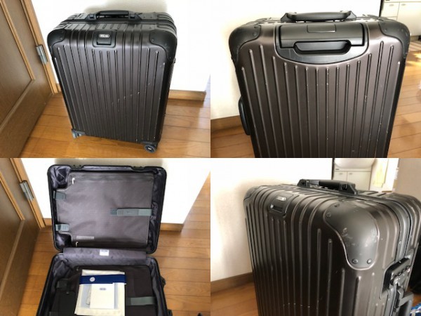 リモワ 廃盤 リモワ 青ロゴ トパーズ プルタブ サイドハンドル 2輪