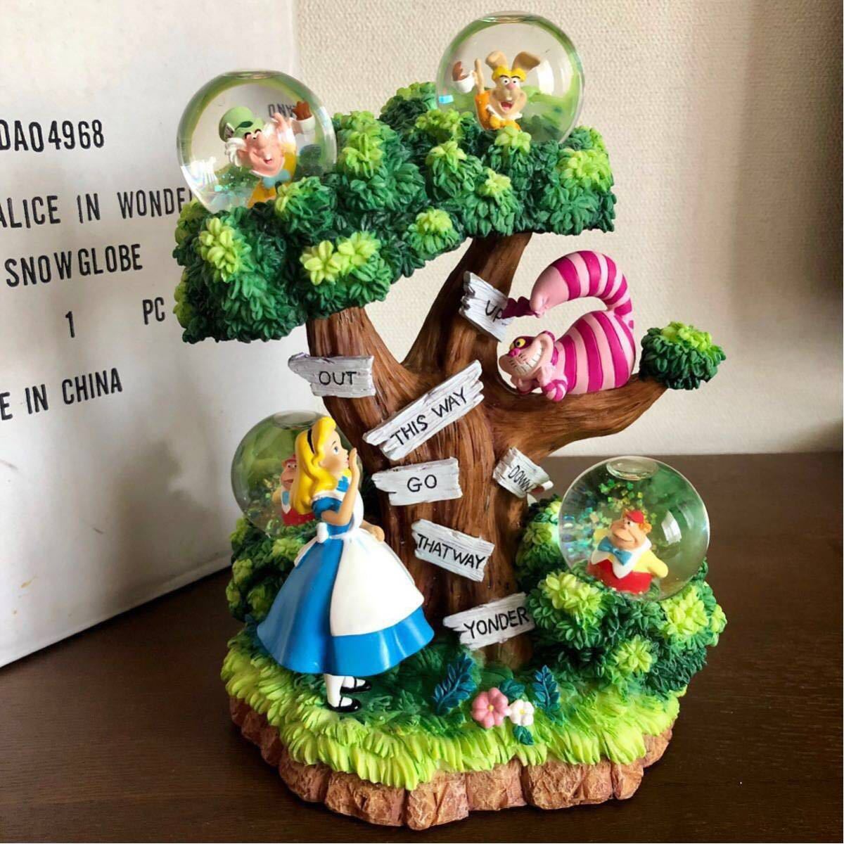 不思議の国のアリス スノードーム オルゴール 不思議の国のアリス