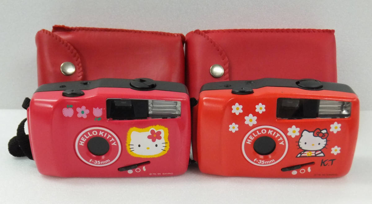 HELLO KITTY フィルムカメラ 2台セット ジャンク 【公式通販】