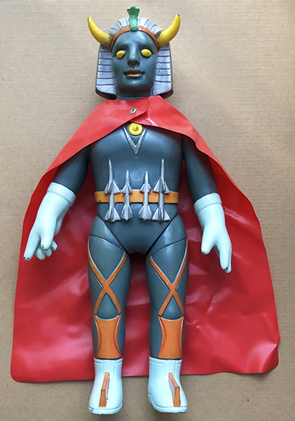 マルサン製 ソフビ ウルトラ怪獣指人形 ウルトラサターン マルサン製