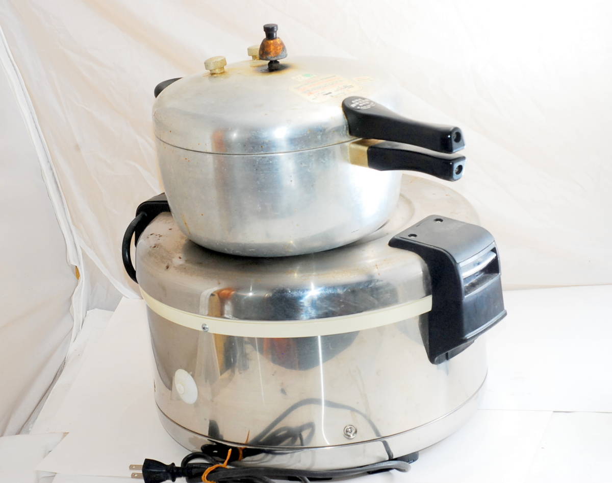 太陽の家推奨品 保温ジャー長岡式酵素玄米 ザル・ボール・小物付き