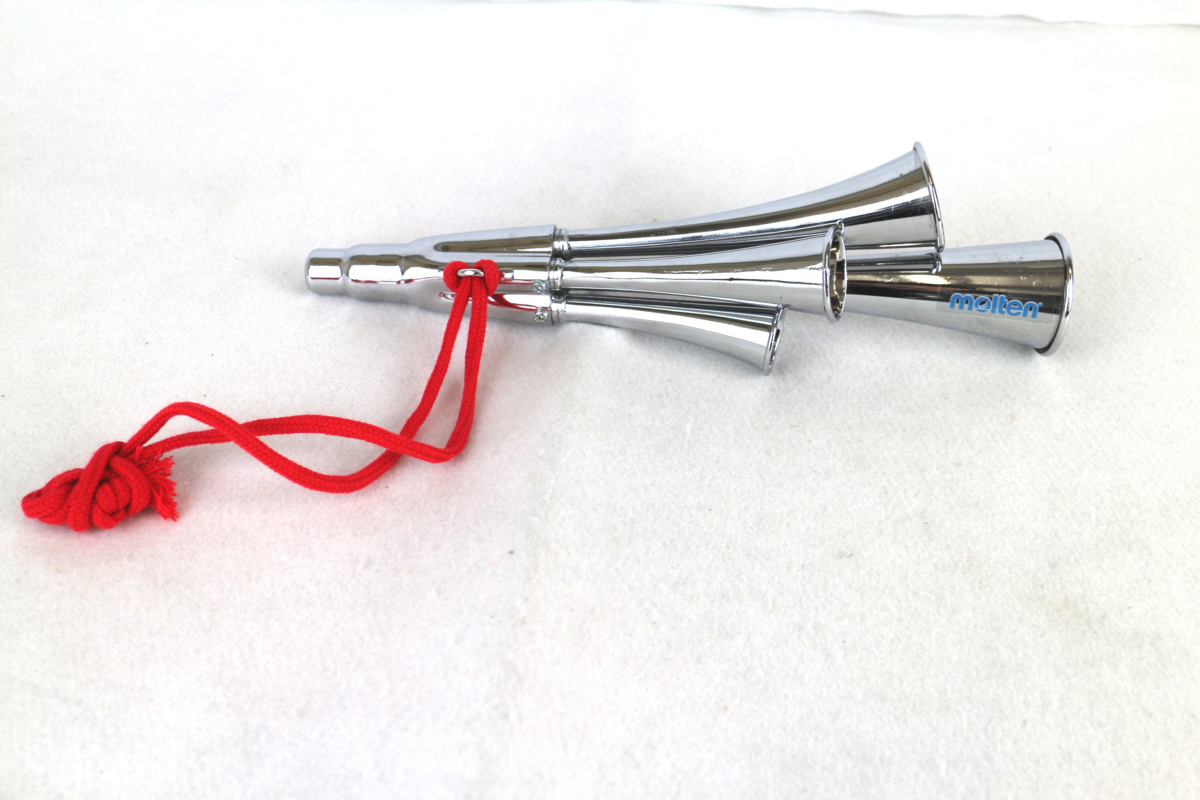 希少 モルテン チアホーン サッカー 4連ホーン 応援 モルテン 4連