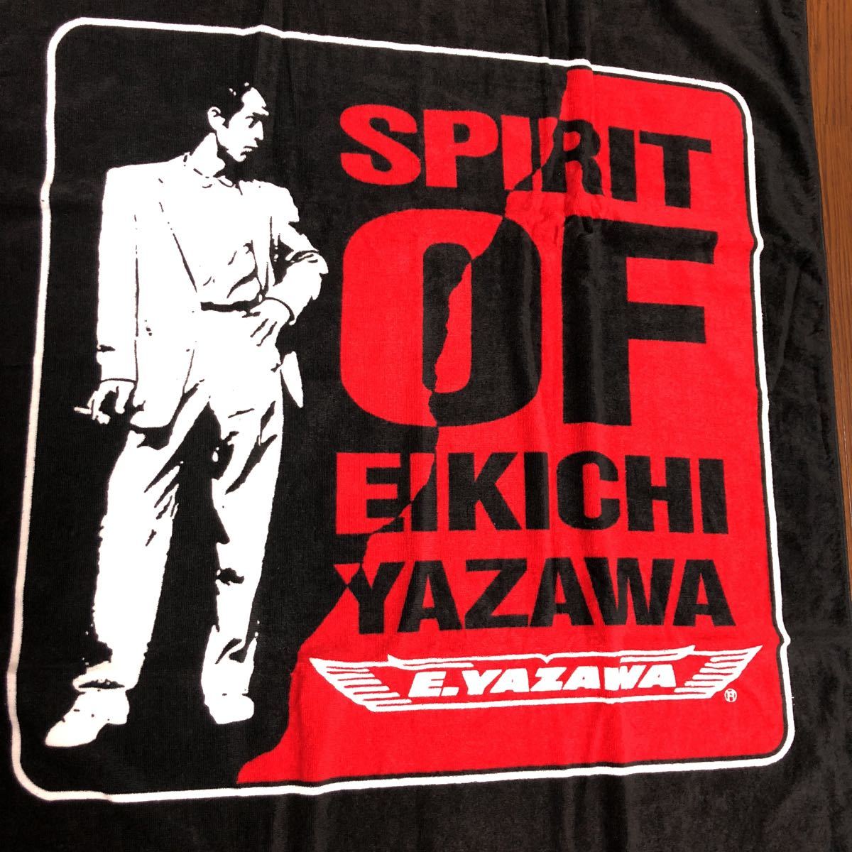 ☆矢沢永吉☆EY横顔シルエットスペシャルビーチタオル☆SBT☆旧サイズ