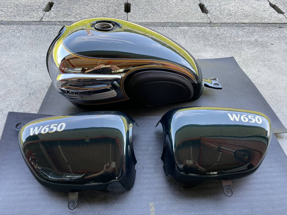 Kawasaki W650 W650純正タンク 純正タンクSET!! Kawasaki W650 純正