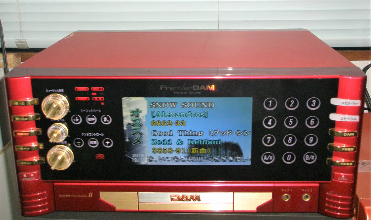 第一興商 カラオケ PremierDAM DAM-XG1000Ⅱ ベスト 現状品 ③