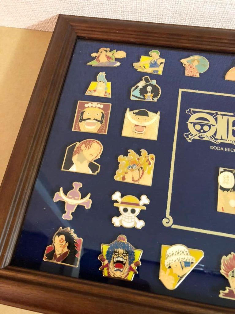 ワンピース ONE PIECE 20周年記念 ピンズセット ピンバッジ 額装版