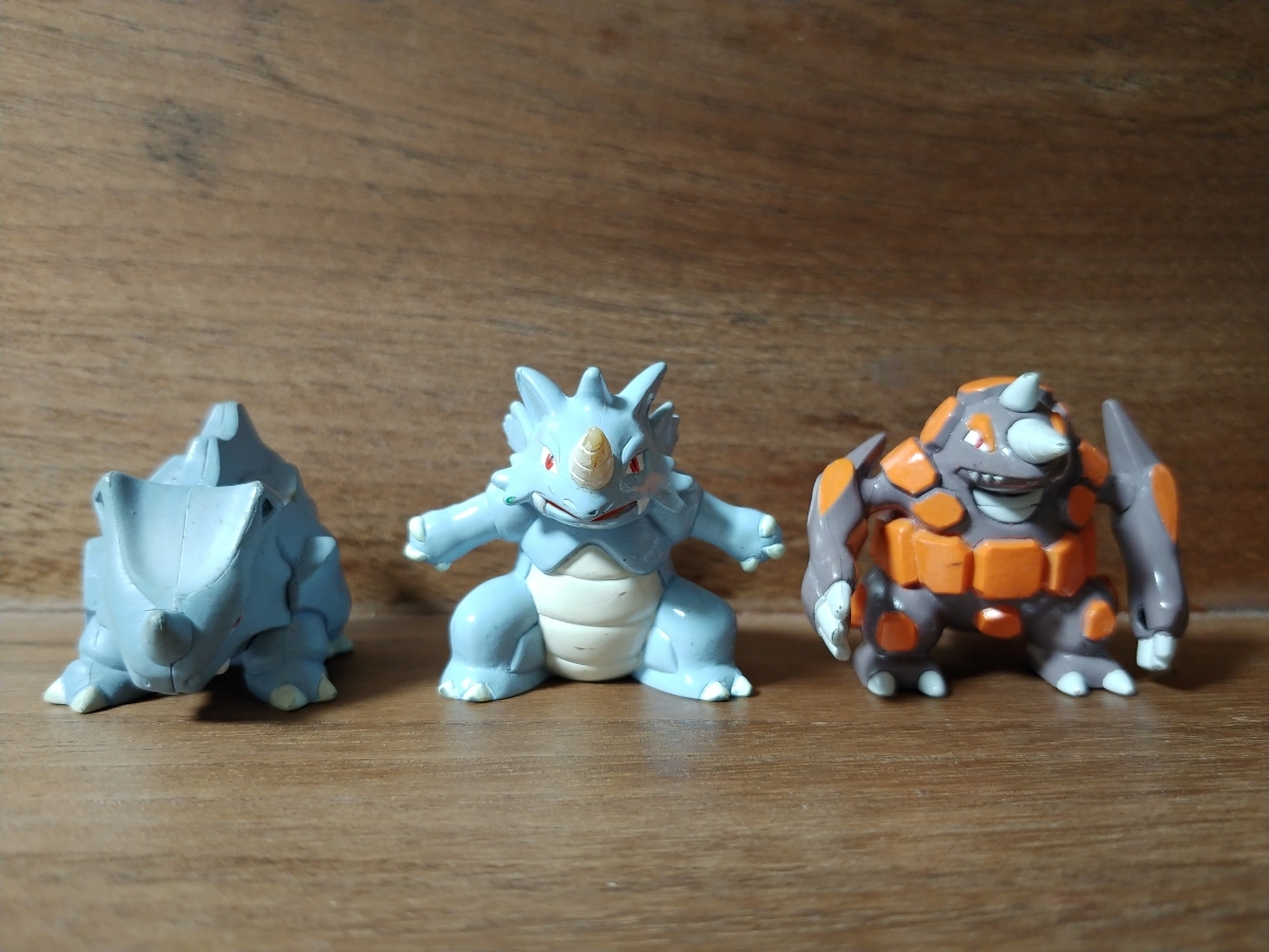 サイホーン／ 希少初期 ポケモンフィギュア モンコレ 初代モンコレ