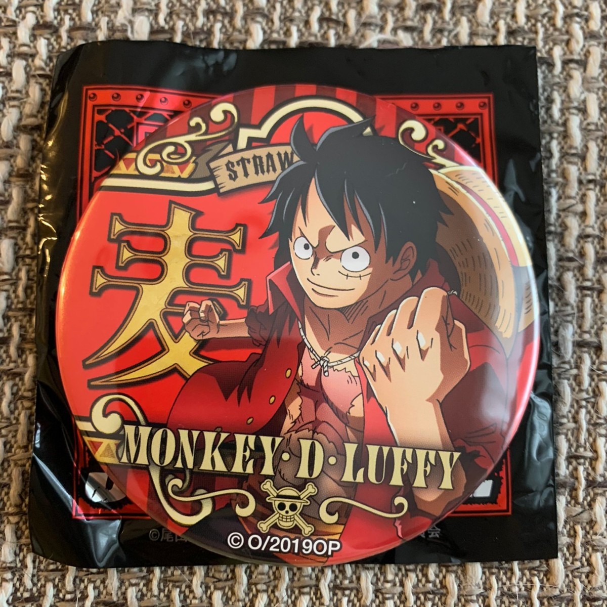 ONEPIECE 歌舞伎 缶バッジ ルフィ エース ONEPIECE 歌舞伎 缶バッジ