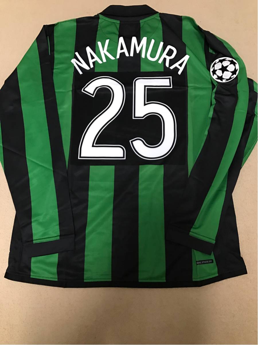 セルティック 2006/08 中村俊輔 ユニフォーム 引退 元日本代表