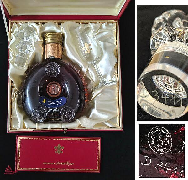 美品】空瓶 ルイ13世 (旧金キャップ) 箱・替栓・冊子同シリアル 美品