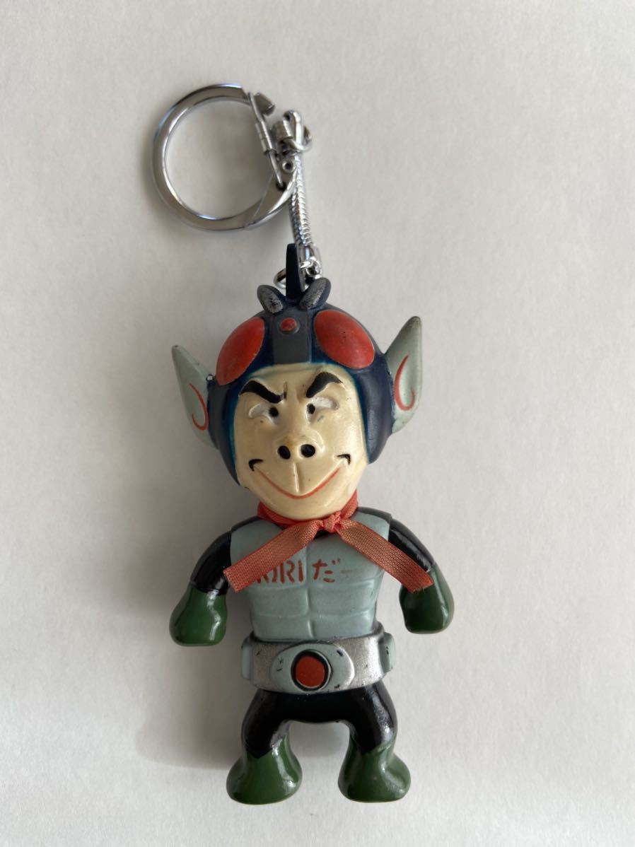 貴重 当時物 無版権 ソフビ 仮面ノリダー チビノリダー パチ物