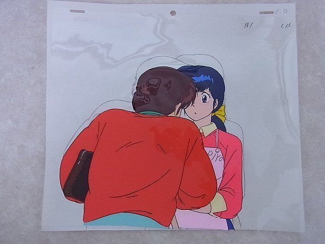 めぞん一刻 音無響子 五代裕作 三鷹瞬 五代ゆかり 原画？動画？セル画