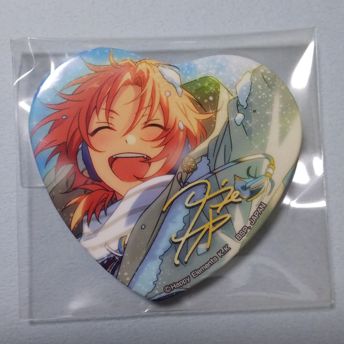 あんスタ 月永レオ とるパカ ぱしゃこれ 箔押し 缶バッジ あんスタ 月