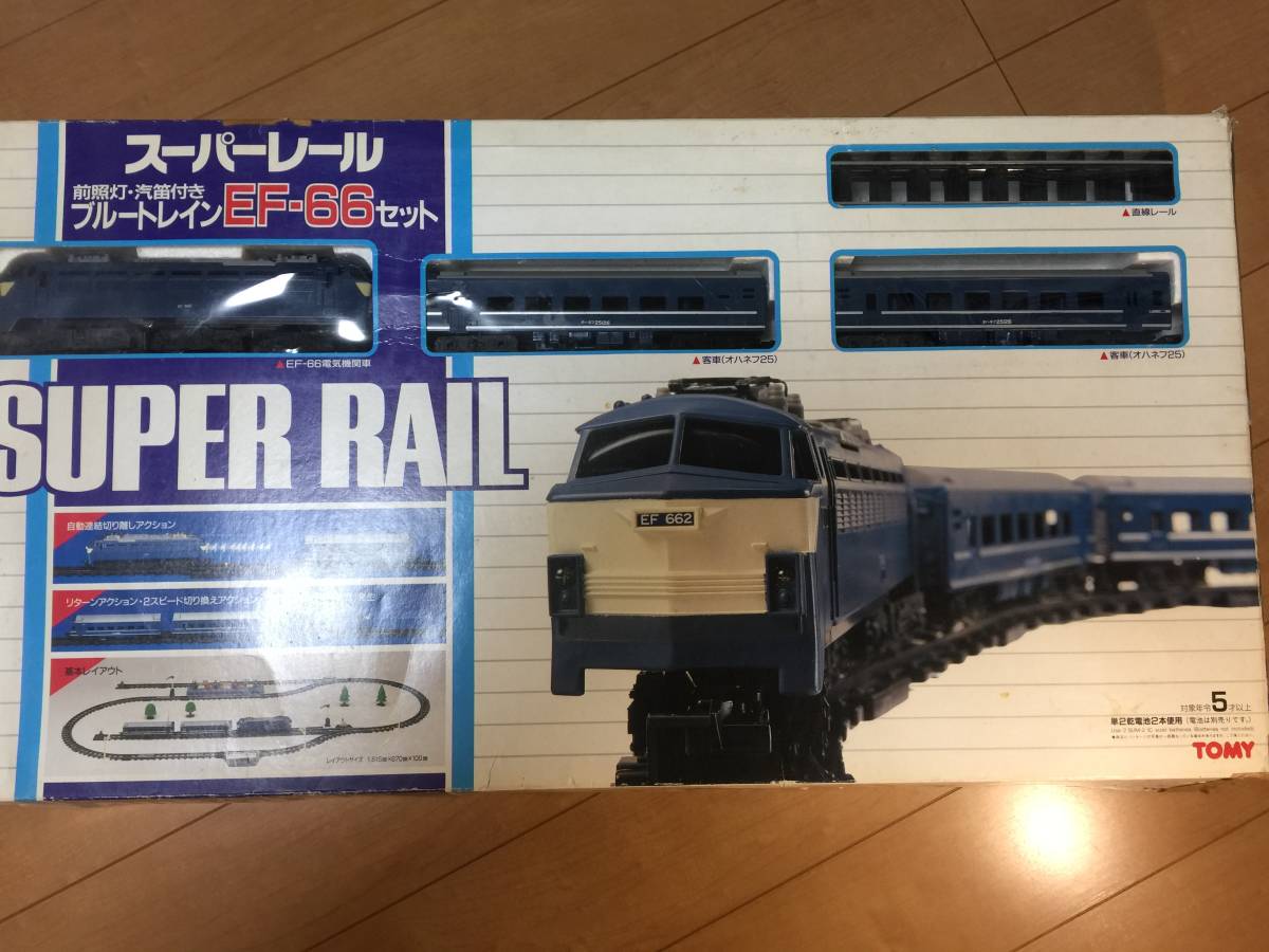 TOMY トミー スーパーレール ブルートレイン EF-66 セット Yahoo