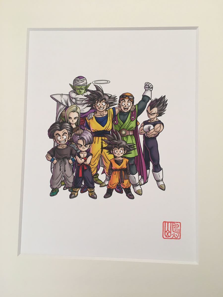 未使用】ドラゴンボール 複製原画 完全版29巻表紙 DRAGON BALL 完全版