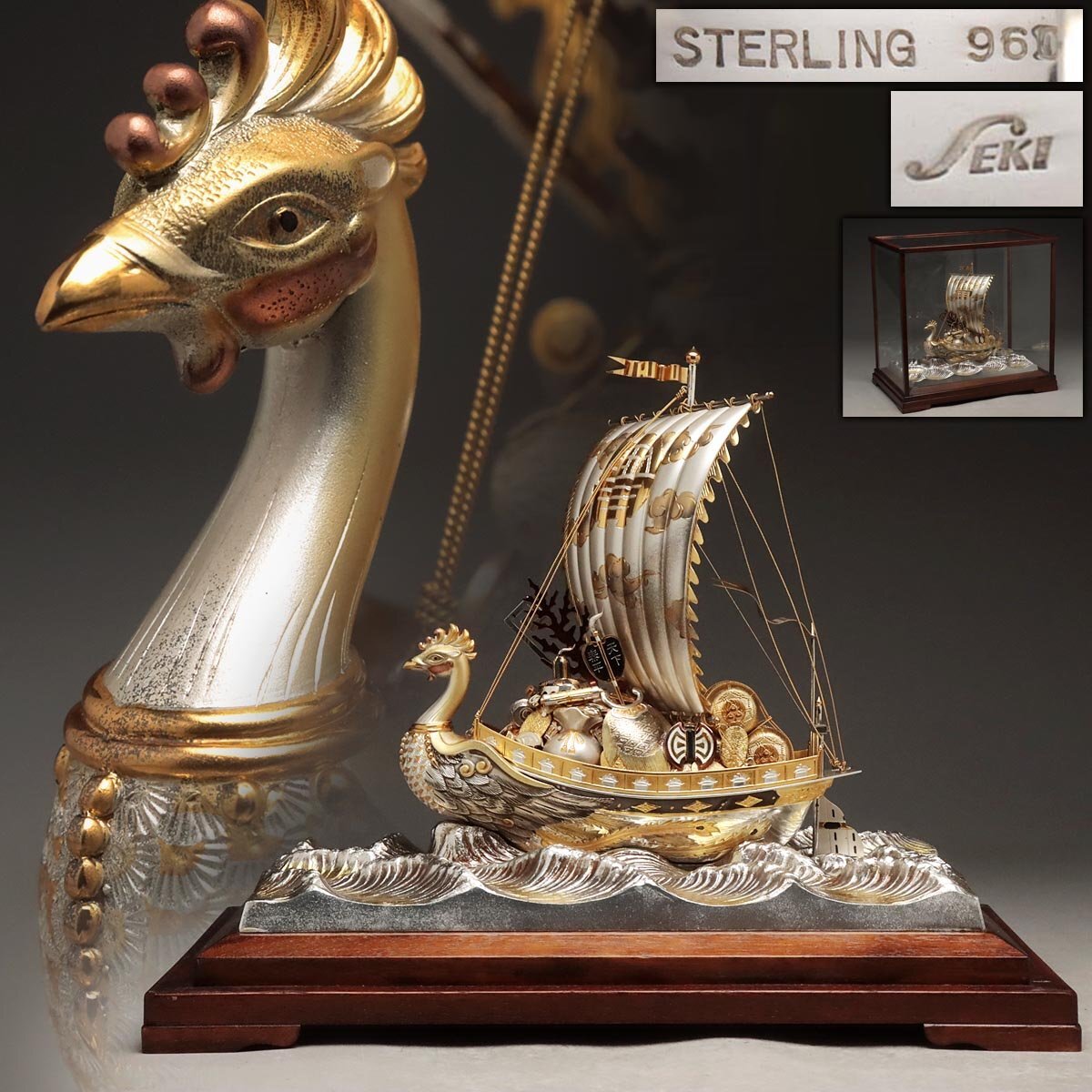 TAKEHIKO帆船no.4 純銀製レリーフ TAKEHIKO帆船no.4 純銀製レリーフ