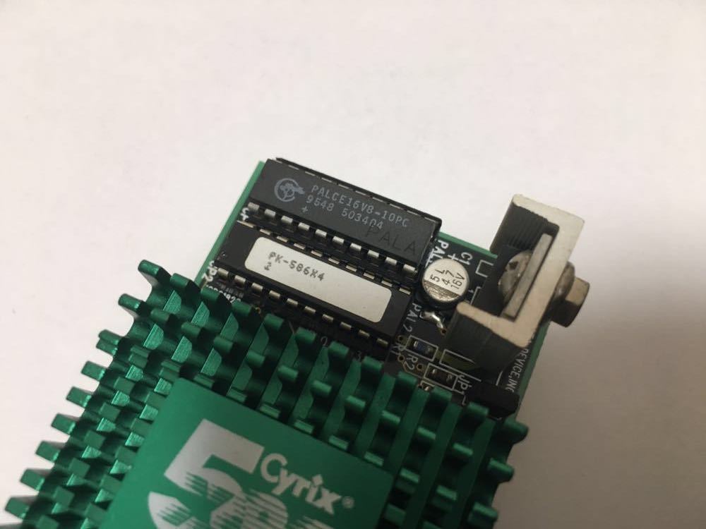 IODATA PK-586x4 i486向けCyrix5x86-100GP搭載 送60サイズ】IO DATA PK