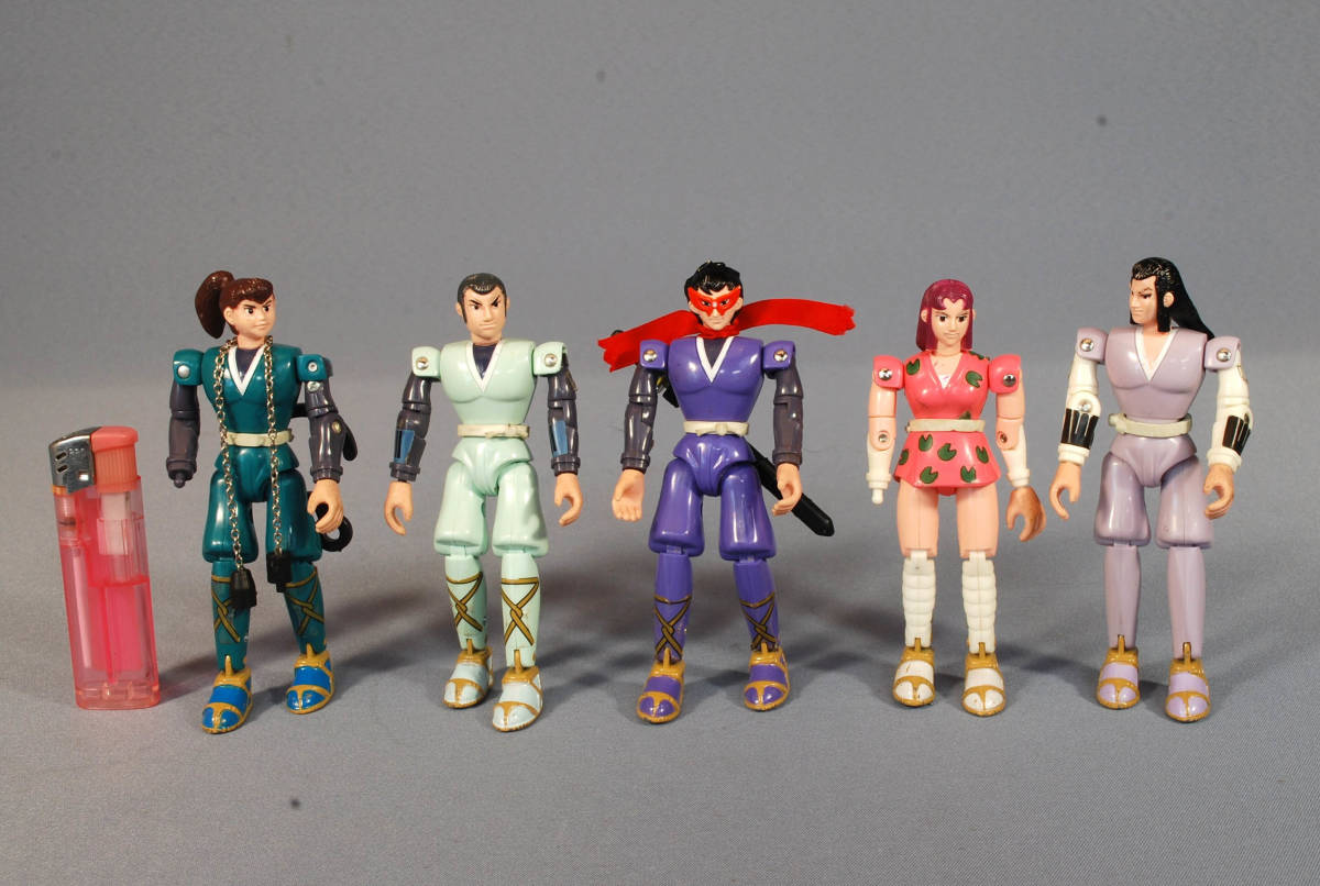 メーカー直売】 トミー／仮面の忍者赤影 5個セット アクティブポーズ